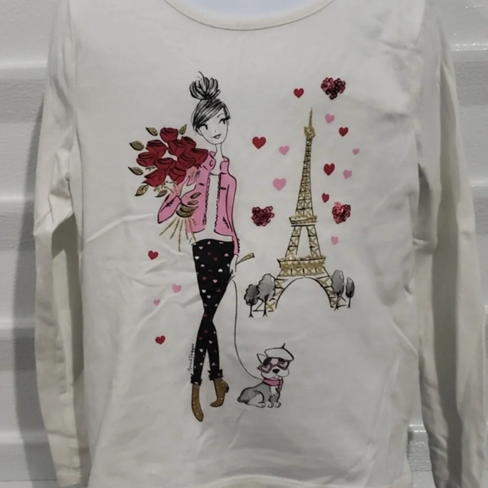 Girls long sleeve shirt size 7/8‎ Children's place brand